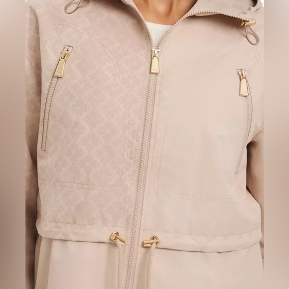 NWT kate spade new York Magic Print Sporty Anorak With Attached Hood - Picture 5 of 14